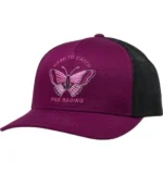 FOX FLUTTER TRUCKER HAT [DRK PUR]