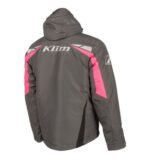 KLIM Rift Jacket Asphalt - Knockout Pink - Image 2