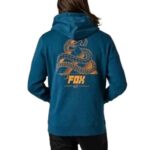 FOX COILED PULLOVER FLEECE [DRK INDO] - Image 2