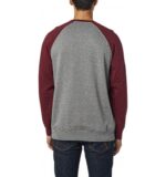 FOX APEX CREW FLEECE [GRY/RD] - Image 2