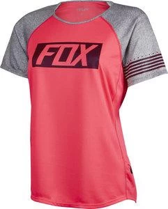 FOX MTB-JERSEY WOMENS RIPLEY SS JERSEY NEO RED