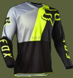 FOX 180 LOVL JERSEY [BLK/YLW] - Image 2