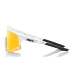 100% SPEEDCRAFT - Soft Tact Black - HiPER Red Multilayer Mirror Lens - Image 4