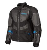 KLIM Baja S4 Jacket Black - Kinetik Blue - Image 2
