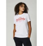 FOX FOX CENTER STAGE BF TEE [WHT] - Image 4
