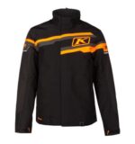 KLIM Klimate Jacket Black - Strike Orange - Image 2