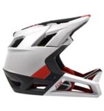 FOX MTB PROFRAME HELMET BLOCKED, CE [BLK/WHT] - Image 7