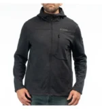 KLIM Echo Wool Fleece Hoodie Black