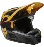 FOX V3 RS SUPR TRIK HELMET, ECE [BLK/YLW] - Image 5