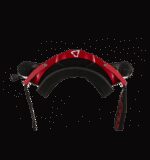 LEATT GOGGLE VELOCITY 6.5 ROLL-OFF RED/WHITE CLEAR 83% - Image 2