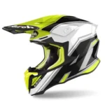 AIROH CASCA TWIST 2.0 SHAKEN YELLOW GLOSS