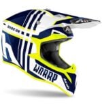 AIROH AIROH WRAAP BROKEN BLUE GLOSS - Image 2