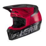 LEATT Helmet  and Goggle Kit Moto 8.5 V22 RED - Image 2