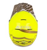 KLIM F3 Carbon Off-Road Helmet Illusion Yellow - Gold - Image 5