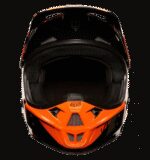 FOX V1 RACE HELMET ORANGE - Image 4