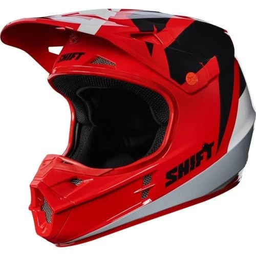 SHIFT MX-HELMET WHIT3 TARMAC HELMET ECE RED