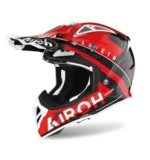 AIROH CASCA AVIATOR ACE AMAZE RED GLOSS