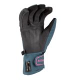 KLIM Bombshell Glove Petrol - Knockout Pink - Image 2