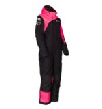 KLIM Vailslide One-Piece MD Black - Knockout Pink - Image 4