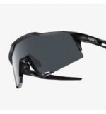 100% SPEEDCRAFT - Soft Tact Black - Smoke Lens - Image 4
