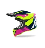 AIROH CASCA STRYCKER BLAZER BLUE/PINK GLOSS