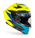 AIROH GP 550 S VEKTOR BLUE  MATT - Image 2