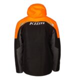 KLIM Rift Jacket Black - Strike Orange - Image 3