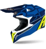 AIROH WRAAP RAZE BLUE GLOSS