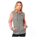 FOX EVERGLADE ZIP FLEECE [HTR GRAPH] - Image 2