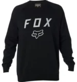 FOX LEGACY CREW FLEECE [BLK]