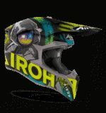 AIROH WRAAP ALIEN YELLOW MATT - Image 2