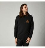 FOX SHINBONE CREW FLEECE [BLK] - Image 3