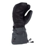 KLIM Tundra HTD Gauntlet Glove Black - Asphalt - Image 4