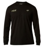 FOX STARTER LS TECH TEE BLACK - Image 2