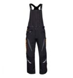 KLIM Insulated Keweenaw Bib Black/Strike Orange - Image 2