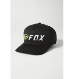 FOX FOX APEX FLEXFIT HAT [BLK/YLW]