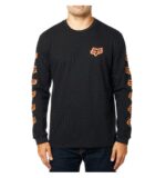 FOX FLAME HEAD LS TEE [BLK] - Image 2