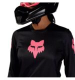 FOX WMNS BLACKOUT JERSEY [BLK/BLK] - Image 4