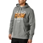 FOX FULLSTOP PULLOVER FLEECE [HTR GRAPH]