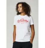 FOX FOX CENTER STAGE BF TEE [WHT]