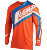 LEATT JERSEY GPX 4.5 LITE  ORG/DENIM