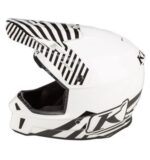 KLIM F3 Carbon Off-Road Helmet Illusion Black - White - Image 2