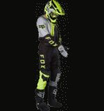 FOX 180 LOVL PANT [BLK/YLW] - Image 4