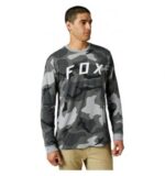 FOX BNKR LS TECH TEE [BLK CAM] - Image 3