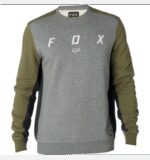 FOX HARKEN CREW FLEECE [FAT GRN] - Image 4