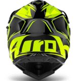 AIROH COMMANDER CARBON YELLOW GLOSS - Image 3