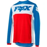 FOX INDICATOR LS WIDE OPEN JERSEY [NVY/RD]