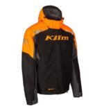 KLIM Rift Jacket Black - Strike Orange - Image 4