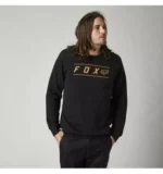 FOX PINNACLE CREW FLEECE [BLK]