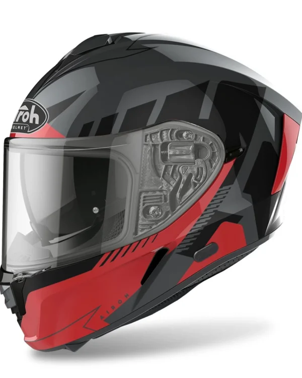 AIROH SPARK RISE RED GLOSS